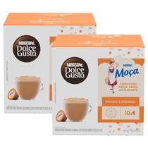 2x Capsula de Cappuccino Moça Doce De Leite Dolce Gusto 10 unidades -