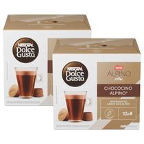 2x Capsula de Chococino Alpino Dolce Gusto 10 unidades -