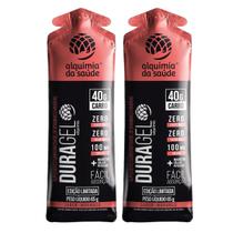 2x Carbogel Box 40g Carbo Alquimia da Saúde Morango 15 Unidades 60g