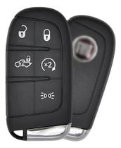 2X Carcaça Para Chave Presença Fiat Toro Argo 5 Botões