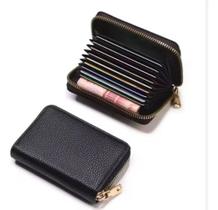 2X Carteira Feminina Porta Cartão Documentos Moedas