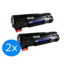 2x Cartucho Toner Impressora P1102 1102 P1102w 1102w 285a 85
