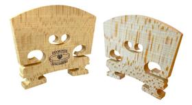 2X Cavalete Bridge Violino 4/4 Maple Velho Alto Grau Rajado 2X Cavalete Bridge Violino 4/4 Maple Velho Alto Grau Rajado