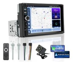 2X Central Multimidia Universal 1 Din Androidauto Carplay Mp