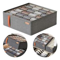 2X Cesto Organizador Divisória Desmontável Guarda Roupa Gave