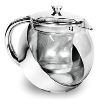 2X Chaleira De Vidro Revestida Com Infusor Inox Jarra 700 Ml 2X Chaleira De Vidro Revestida Com Infusor Inox Jarra 700 Ml