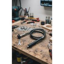 2x Chicote Flexível 1M: Alcance e Precisão em Micro Retífica