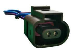 2X Chicote Plug Vw Sensor Temperatura Cinza Gol Voyage G5 G6