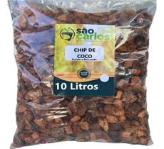 2X Chip De Coco 10 Litros Substrato Tratado P Orquídeas Plan
