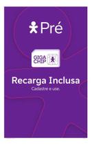 2X Chip Vivo Pre-Pago Giga Chip Com Recarga Inclusa