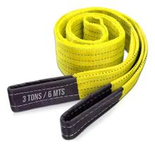 2X Cinta De Elevação Carga 3 Toneladas 6 Metros 90Mm Reforça 2X Cinta De Elevação Carga 3 Toneladas 6 Metros 90Mm Reforça
