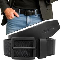 2X Cinto Em Couro Com Elástico Masculino Super Confortável T 2X Cinto Em Couro Com Elástico Masculino Super Confortável T