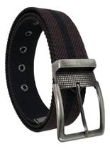 2X Cinto Masculino Lona Dupla Face Sport Casual Ajustável 2X Cinto Masculino Lona Dupla Face Sport Casual Ajustável