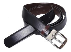 2X Cinto Plus Size Masculino Social Dupla Face Largura 3Cm F 2X Cinto Plus Size Masculino Social Dupla Face Largura 3Cm F