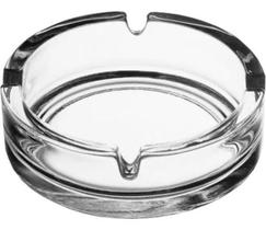 2X Cinzeiro De Vidro Redondo Para Bar Restaurante Casa Mesa