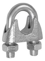 2X Clips Grampo 3/16 Para Cabo De Aço - 100 Unidades