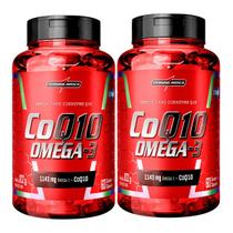 2x Coenzima Q10 100mg + Ômega 3 1043mg Integralmedica 60 Capsulas