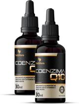 2x Coenzima Q10 100mg Por Porção em Gotas 30ml Tuttitflora