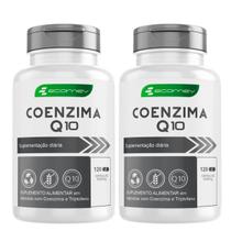 2x Coenzima Q10 120 caps Pura 500mg - ECOMEV