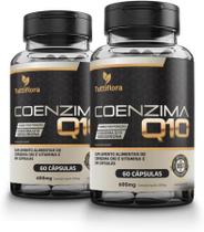 2x Coenzima Q10 (Ubiquinona) 100mg Por Porção 60 Capsulas Tuttiflora