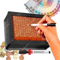 2X Cofre Caixa De Guardar Dinheiro Método Japonês Woodbox 10 2X Cofre Caixa De Guardar Dinheiro Método Japonês Woodbox 10