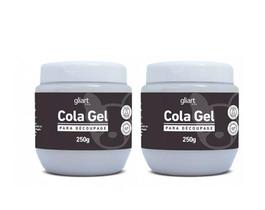 2X Cola Gel para Decoupage Gliart 250ml