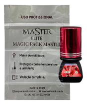 2X Cola Ruby Master Elite Para Alongamento De Cílios 3Ml Cor