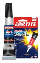 2X Cola Super Bonder Power Flex Gel Flexível Extra Forte Loc 2X Cola Super Bonder Power Flex Gel Flexível Extra Forte Loc