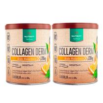 2x Colágeno Ácido Hialurônico Collagen Derm Laranja 330g - Nutrify