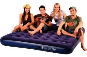 2X Colchão Inflável King Size Grande Barraca Acampamento Cas