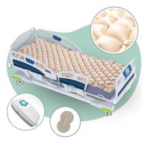 2X Colchao Pneumatico Hospitalar Anti Escaras Medic Plus 130