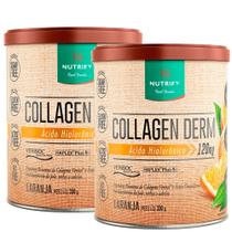 2x Collagen Derm Sabor Laranja - Nutrify 330g 2x Collagen Derm Sabor Laranja - Nutrify 330g