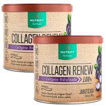 2x Collagen Renew Sabor Jabuticaba - Nutrify 300g 2x Collagen Renew Sabor Jabuticaba - Nutrify 300g