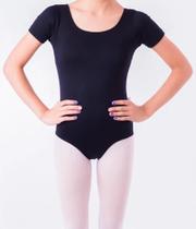 2X Collant Meia Manga Ballet Infantil / Body Balé