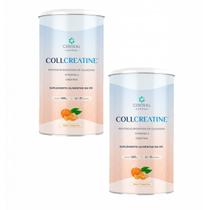 2x Collcreatine - 500g - Central Nutrition - Sabor Tangerina