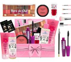 2X Combo Kit Maquiagem Skincare Presente Namorada Adolescent