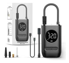 2X Compressor Digital Portátil 150Psi Sem Fio Com Bicos Vari 2X Compressor Digital Portátil 150Psi Sem Fio Com Bicos Vari