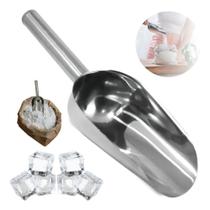 2X Concha Pegador Multiuso Inox Cereais Gelo Grande Grãos Ra