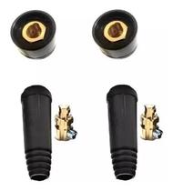 2x conector engate rápido cabo solda macho + fêmea painel 9mm - OMEGA