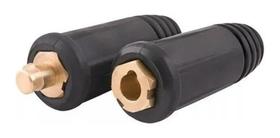 2X Conector Engate Rápido Macho/Fêmea 9Mm Cabo De Solda 10-2