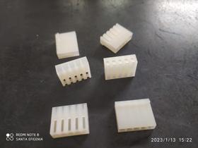 2x Conector Kk 3961 3,96mm 5 Vias Femea + Terminais