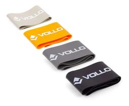 2X Conjunto 4 Mini Faixas Elástica Miniband Funcional Fisio1