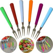 2X Conjunto De Garfinhos Para Petiscos E Fondue 6 Unidades 2X Conjunto De Garfinhos Para Petiscos E Fondue 6 Unidades