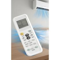 2x Controle Ar Condicionado Split Universal Fácil Programaçã