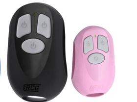 2x Controle Eletrônico kit casal( rosa + preto) PPA RCG GAREN SEG AGL P/ Portão Cerca Alarme 433 Mhz