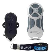 2X Controle Longa Distancia Jfa K600 Branco Com Cinza