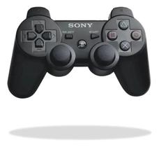 2X Controle Sem Fio Compatível Ps3 Tv Pc Com Carregador Pret
