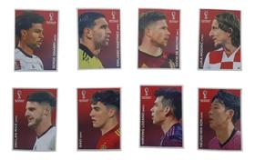 2X Copa 2022 - Kit Completo 8 Figurinhas Coca Cola Rápido Pe