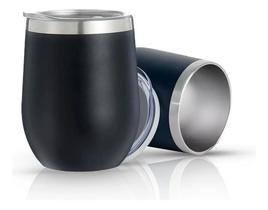 2X Copo Cuia Térmico Aço Inox Anti Vamento Parede Dupla 35 2X Copo Cuia Térmico Aço Inox Anti Vamento Parede Dupla 35