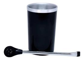 2X Copo Cuia Térmico Alumínio Bomba Inox Erva Mate Tereré 34